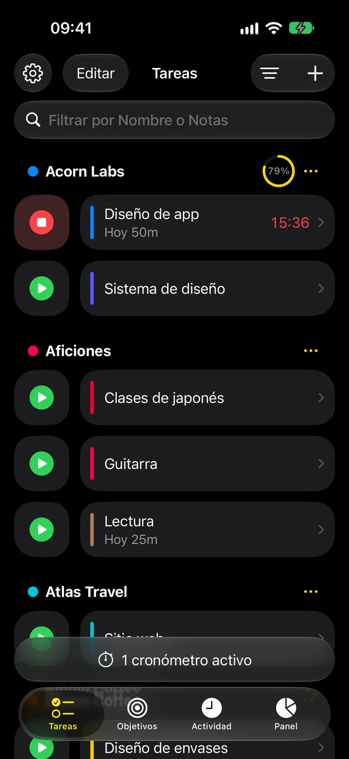 Aspecto claro y oscuro